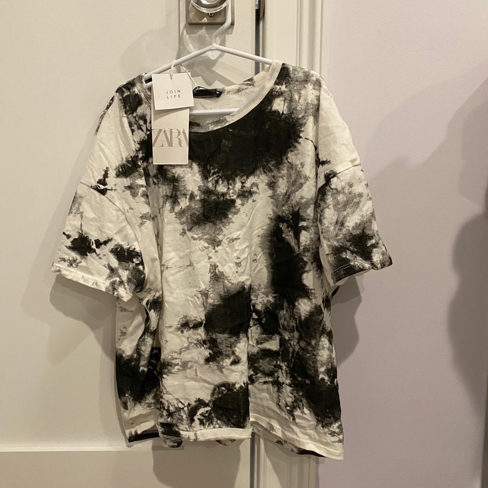 zara tie dye tshirt!